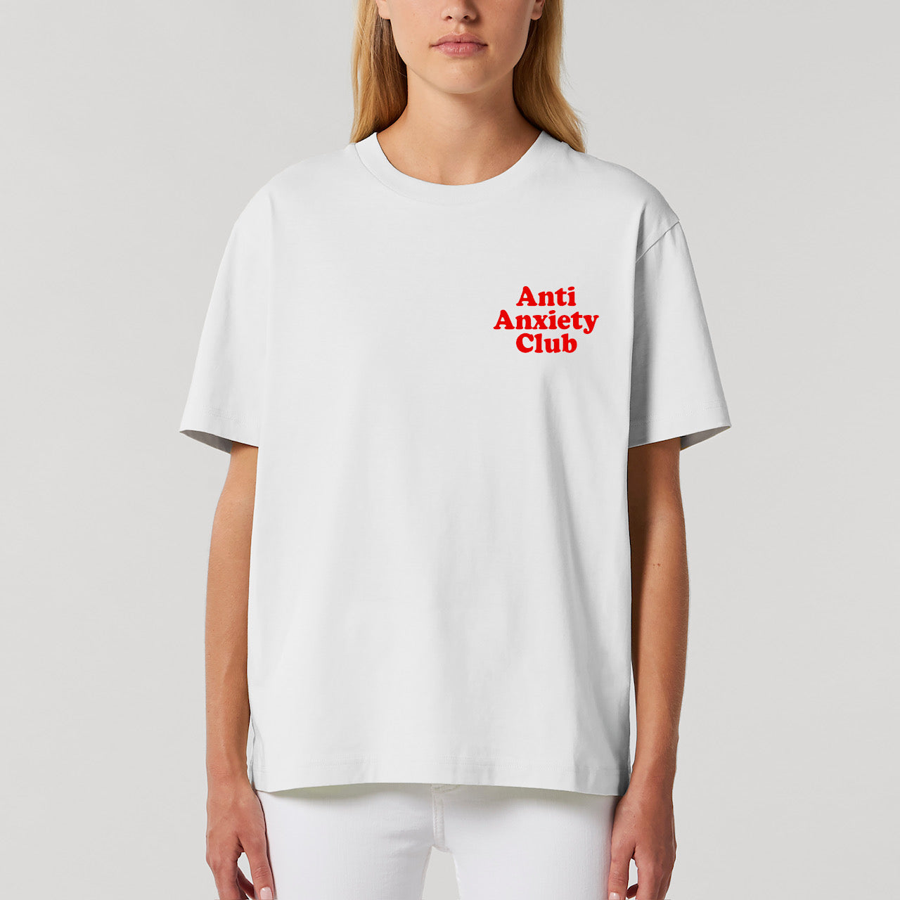 Anti Anxiety Club T Shirt Tilly Oddy Black Official Store